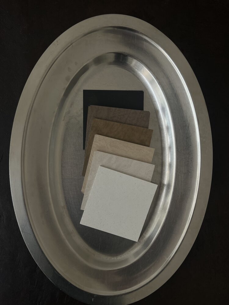 KASANAI microcement colour samples